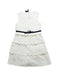 A White Sleeveless Dresses from Nicholas & Bears in size 3T for girl. (Front View)