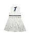 A White Sleeveless Dresses from Nicholas & Bears in size 3T for girl. (Back View)