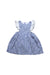 A Blue Dress Sets from Jacadi in size 18-24M for girl. (Front View)