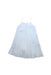 A White Sleeveless Dresses from Polo Ralph Lauren in size 5T for girl. (Front View)