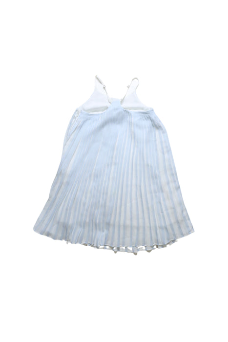 A White Sleeveless Dresses from Polo Ralph Lauren in size 5T for girl. (Back View)