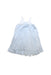 A White Sleeveless Dresses from Polo Ralph Lauren in size 5T for girl. (Back View)