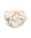 A White Swim Diapers from Charlie Banana in size O/S for girl. (Front View)