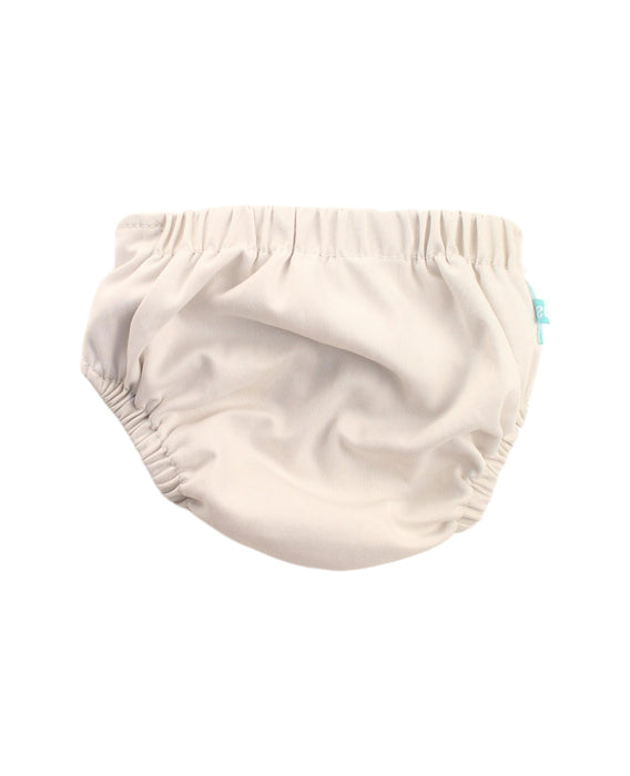 A White Swim Diapers from Charlie Banana in size O/S for girl. (Back View)