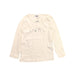 A White Long Sleeve Tops from Petit Bateau in size 4T for girl. (Front View)