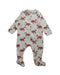 A White Onesies from Jojo Maman Bébé in size 3-6M for boy. (Front View)