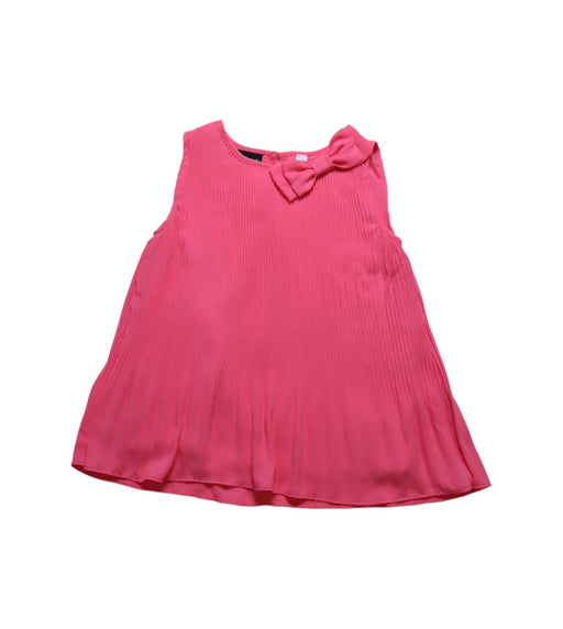 A Pink Sleeveless Tops from Sarabanda in size 8Y for girl. (Front View)