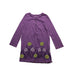 A Purple Long Sleeve Dresses from Tea in size 5T for girl. (Front View)