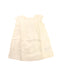 A White Short Sleeve Dresses from Bonpoint in size 2T for girl. (Front View)