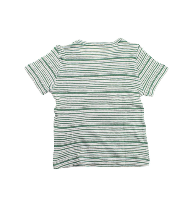 A Green Short Sleeve T Shirts from Simple Kids in size 12-18M for boy. (Back View)