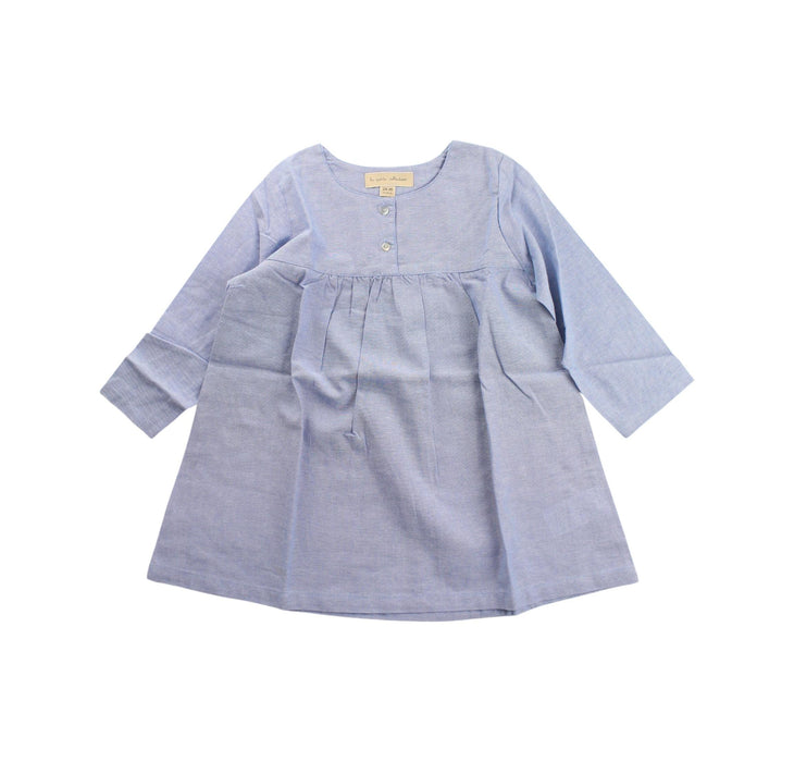 Blue La Petite Collection Long Sleeve Dress 2T - 3T Retykle Blue La Petite Collection Long Sleeve Dress 2T - 3T Retykle