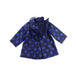 A Blue Lightweight Jackets from Jacadi in size 6-12M for girl. (Back View)