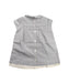 A Grey Short Sleeve Dresses from Little Cotton Clothes in size 2T for girl. (Back View)