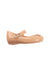 A Beige Flats from Mini Melissa Vivienne Westwood in size 12-18M for girl. (Front View)