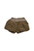 A Brown Shorts from Love & Peace & Money in size 4T for girl. (Front View)