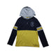 A Multicolour Hooded Sweatshirts from La Compagnie des Petits in size 8Y for boy. (Front View)