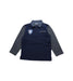 A Blue Long Sleeve Polos from Chickeeduck in size 4T for boy. (Front View)