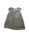 A Gold Short Sleeve Dresses from Seed in size 3T for girl. (Back View)