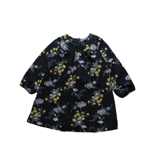 A Multicolour Long Sleeve Dresses from Organic Mom in size 2T for girl. (Front View)