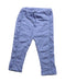 A Blue Sweatpants from Seed in size 12-18M for girl. (Front View)