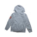 A Grey Zippered Sweatshirts from Polo Ralph Lauren in size 5T for boy. (Back View)