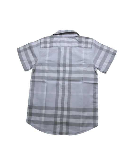 A Multicolour Short Sleeve Shirts from Burberry in size 8Y for boy. (Back View)