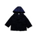 A Black Coats from Jacadi in size 12-18M for girl. (Front View)