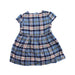 A Blue Short Sleeve Dresses from Miki House in size 18-24M for girl. (Back View)