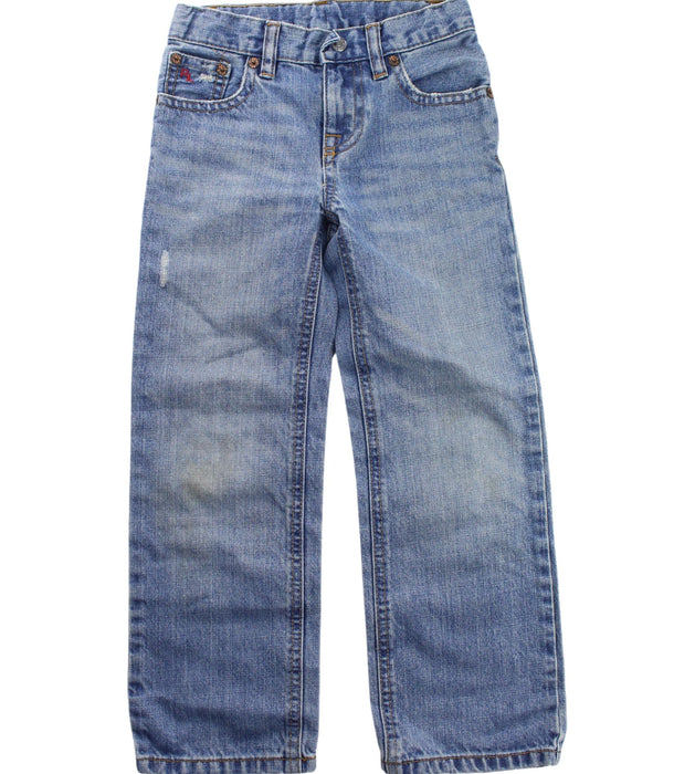 A Blue Jeans from Polo Ralph Lauren in size 5T for boy. (Front View)