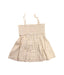 A Beige Sleeveless Tops from Janie & Jack in size 12Y for girl. (Back View)