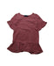 A Red Short Sleeve Dresses from Polo Ralph Lauren in size 5T for girl. (Front View)