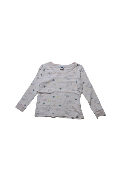 A Multicolour Pyjama Sets from Petit Bateau in size 4T for girl. (Front View)