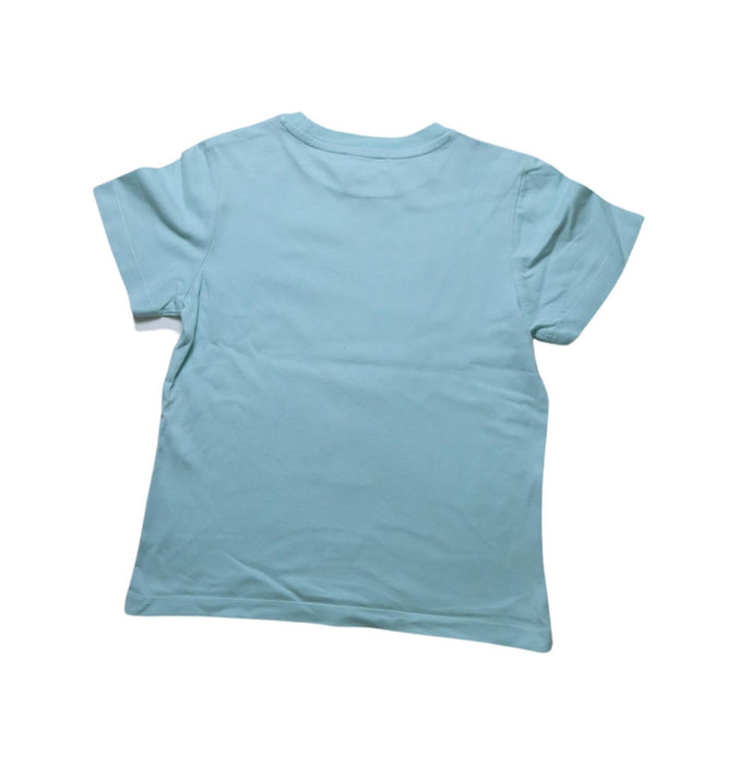 A Blue Short Sleeve T Shirts from Jacadi in size 6T for girl. (Back View)