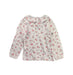 A White Long Sleeve Tops from Petit Bateau in size 4T for girl. (Back View)