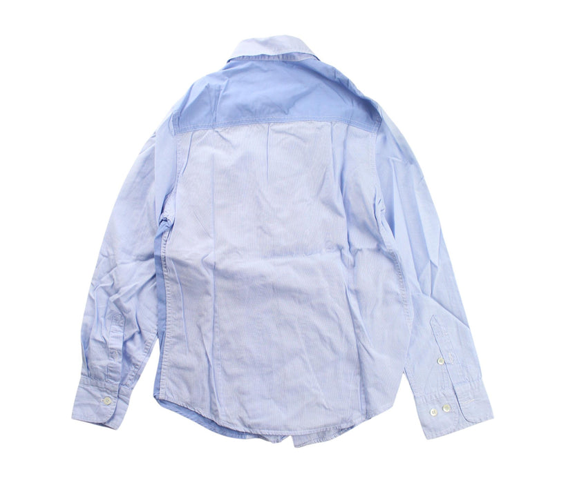 A Blue Long Sleeve Shirts from Lanvin Petite in size 8Y for boy. (Back View)