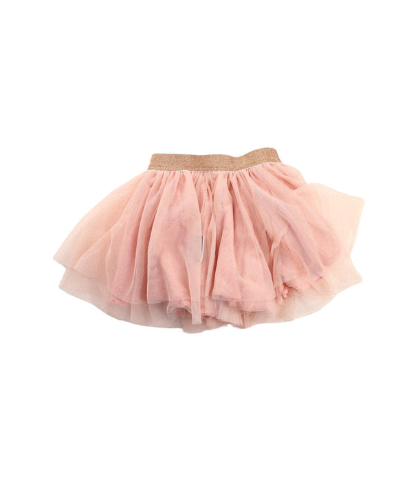 A Peach Tulle Skirts from Niny Mini in size 3T for girl. (Back View)