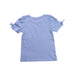 A Blue Short Sleeve Tops from Seed in size 6T for girl. (Back View)