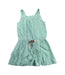 A Green Sleeveless Dresses from Bonpoint in size 6T for girl. (Front View)