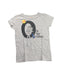 A Grey Short Sleeve T Shirts from Crewcuts in size 6T for girl. (Front View)