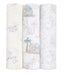 A White Swaddles from Aden & Anais in size O/S for neutral. (Back View)