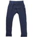 A Blue Sweatpants from Mori in size 4T for girl. (Front View)