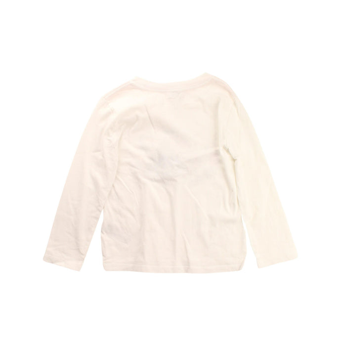 A White Long Sleeve T Shirts from Paul Smith in size 5T for boy. (Back View)