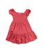 A Red Short Sleeve Dresses from Ralph Lauren in size 6-12M for girl. (Front View)