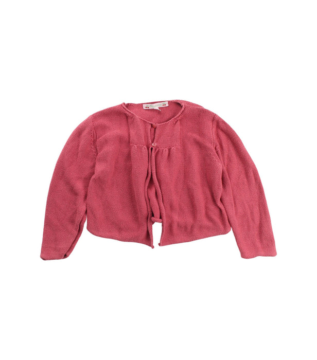 A Pink Cardigans from Bonpoint in size 2T for girl. (Front View)