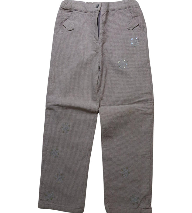 A Green Casual Pants from Marco & Mari in size 8Y for girl. (Front View)