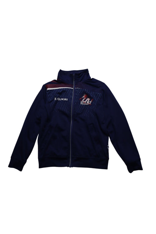 A Navy Lightweight Jackets from Kellett School in size 6-12M for girl. (Front View)
