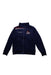 A Navy Lightweight Jackets from Kellett School in size 6-12M for girl. (Front View)