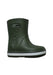 A Green Rain Boots from Crocs in size 18-24M for neutral. (Front View)
