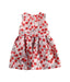 A White Sleeveless Dresses from Rachel Riley in size 3T for girl. (Back View)