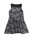 A Black Sleeveless Dresses from Sarabanda in size 8Y for girl. (Back View)